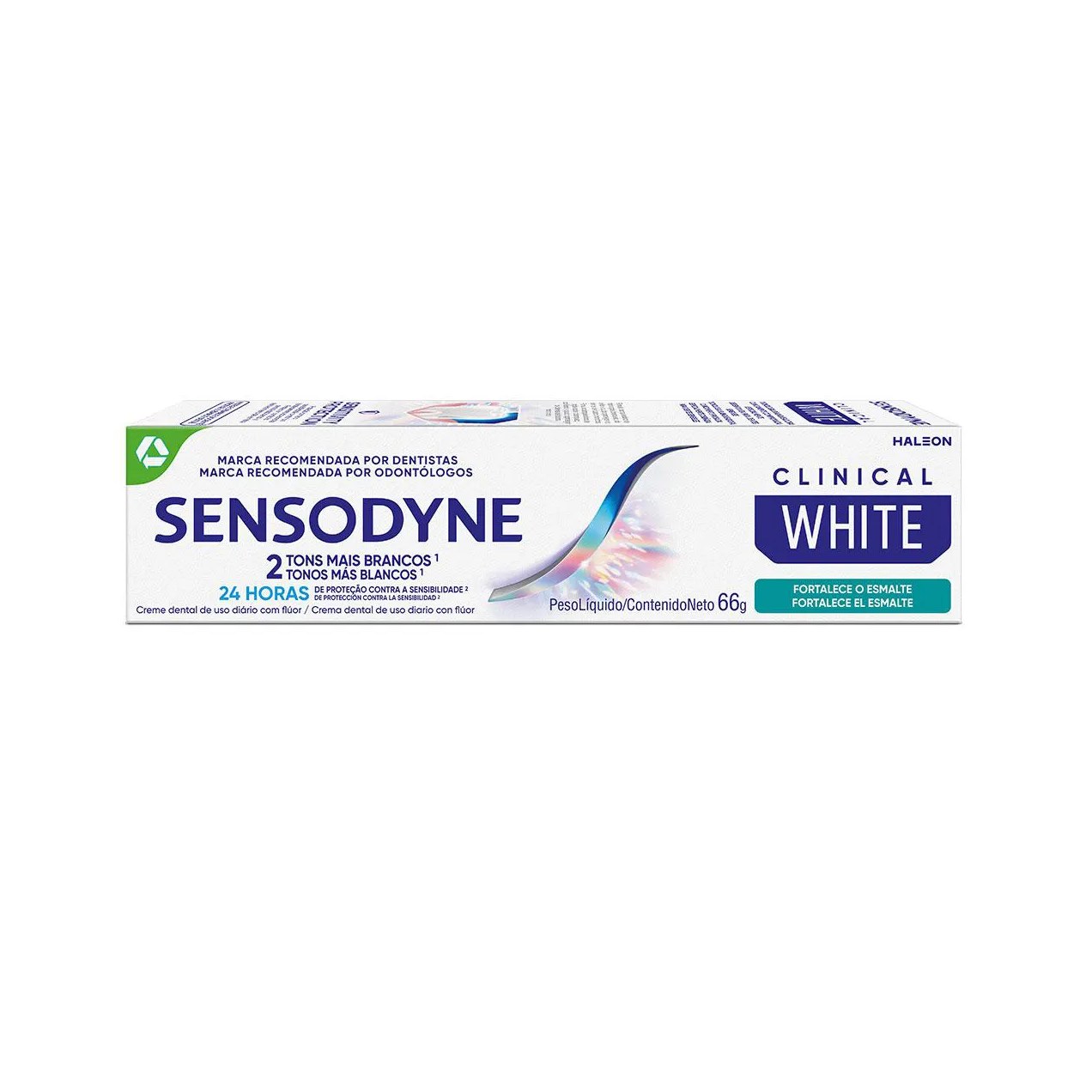Creme Dental Sensodyne Clinical White 66g