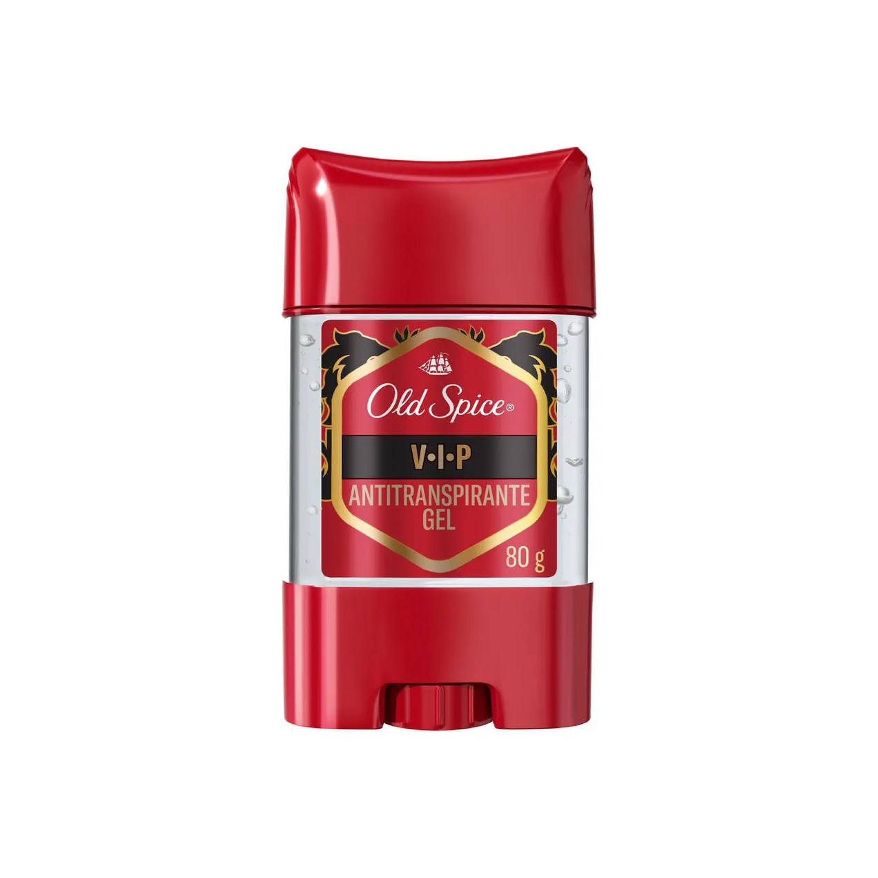 Desodorante Antitranspirante Twist Stick Gel Old Spice V-I-P Masculino 80g