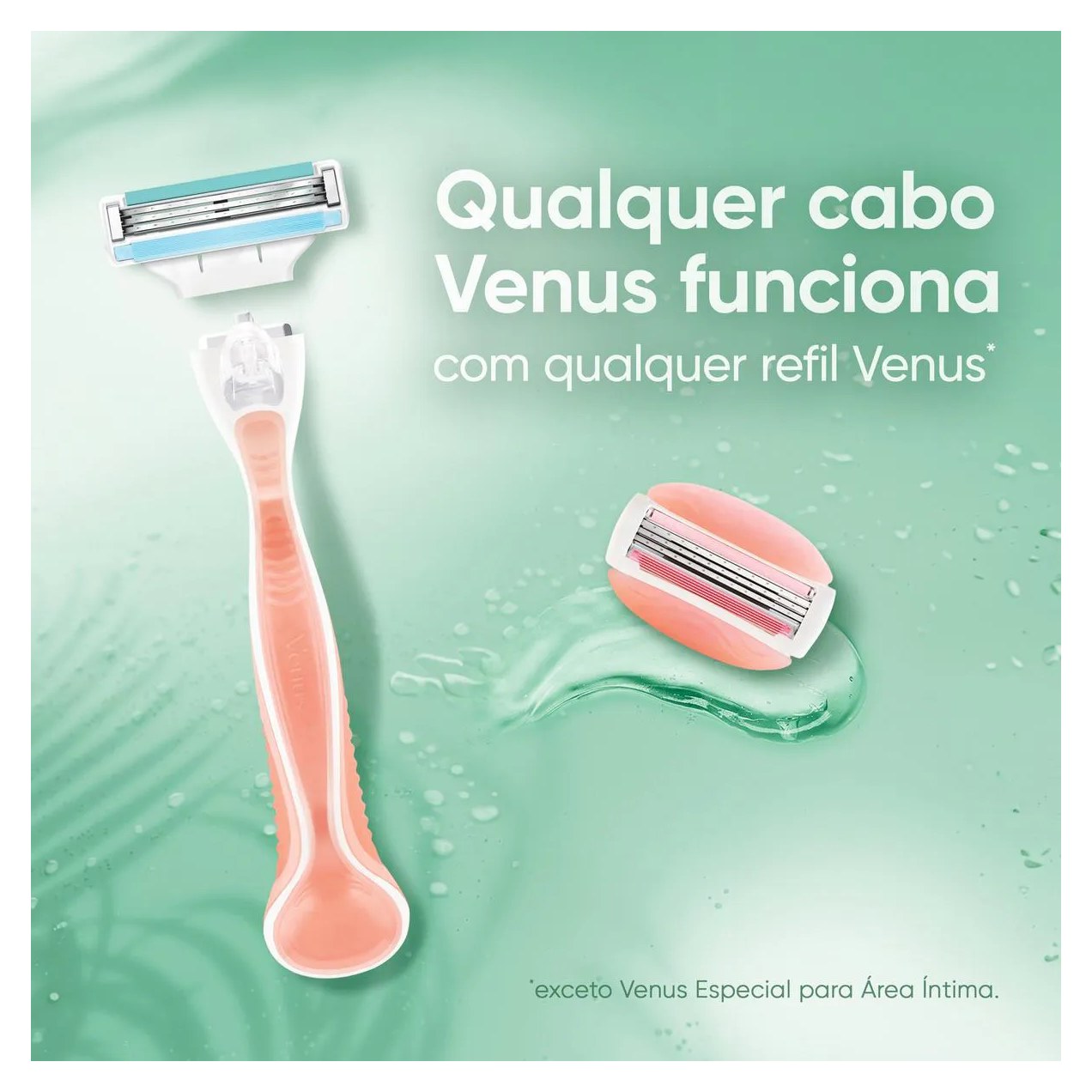 Carga para Aparelho de Depilar Gillette Venus Pele Sensível 8 unidades