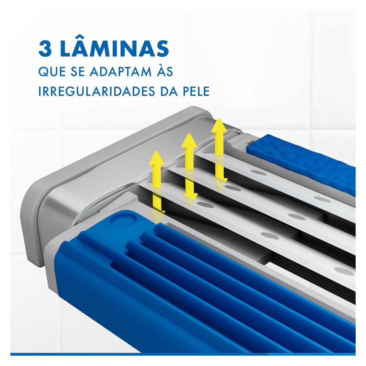 Barbeador Gillette Prestobarba 3 Comfortgel 8 unidades
