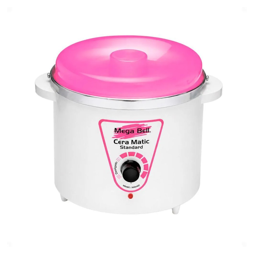 Cera Matic Standard Mega Bell com Refil Capacidade 900G Rosa