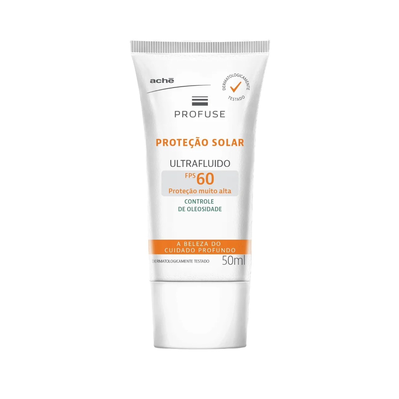Protetor Solar Facial Profuse Ultrafluido FPS 60 Incolor 50ml