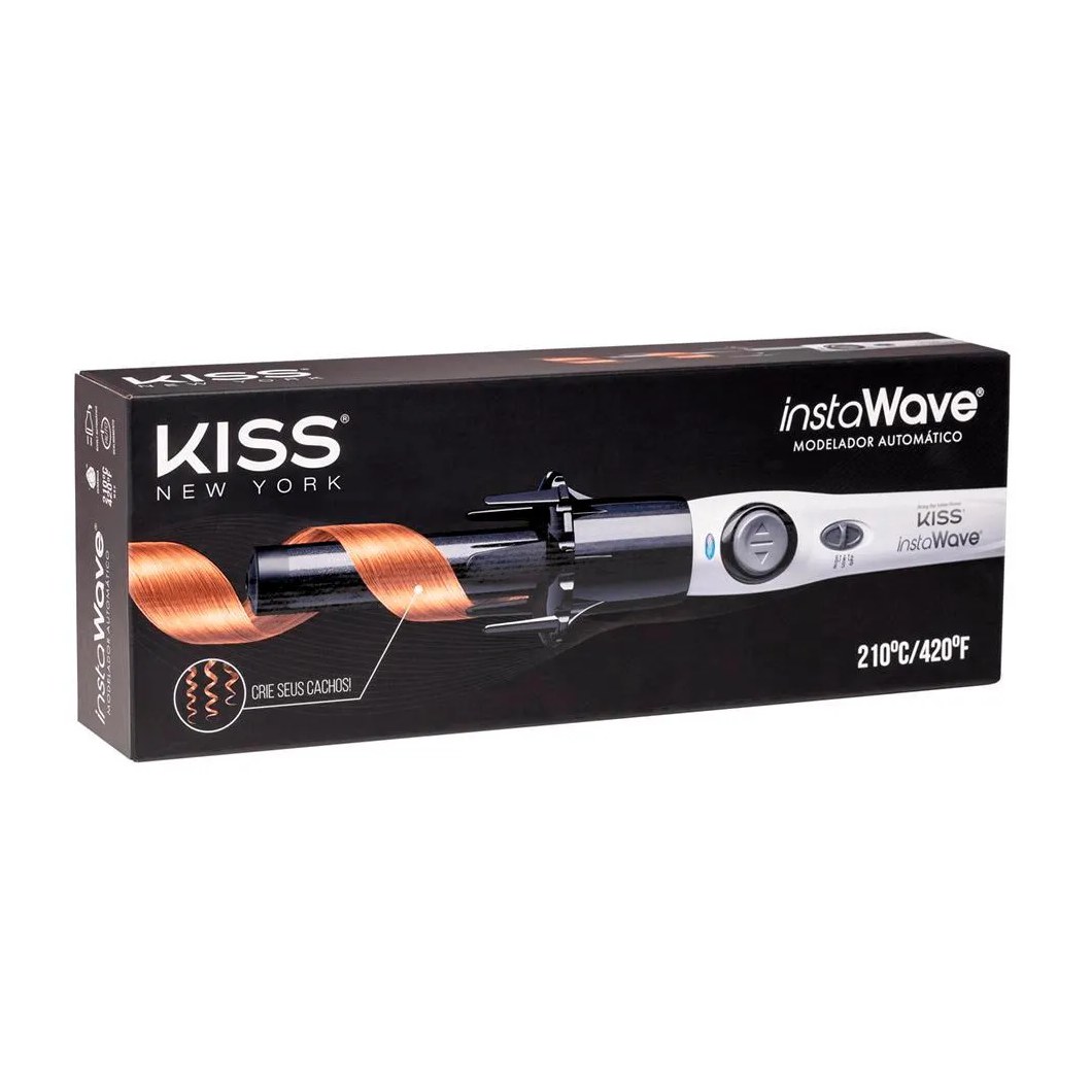 Kiss New York Instawave - Modelador de Cachos Bivolt