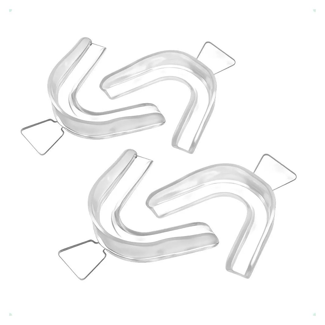Kit 4 Moldeiras Clareamento Dental Termomoldável Silicone