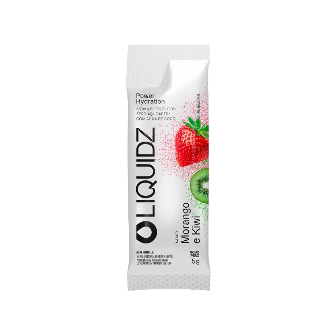 Suplemento Alimentar em Pó Liquidz Morango com Kiwi Sachê 5g