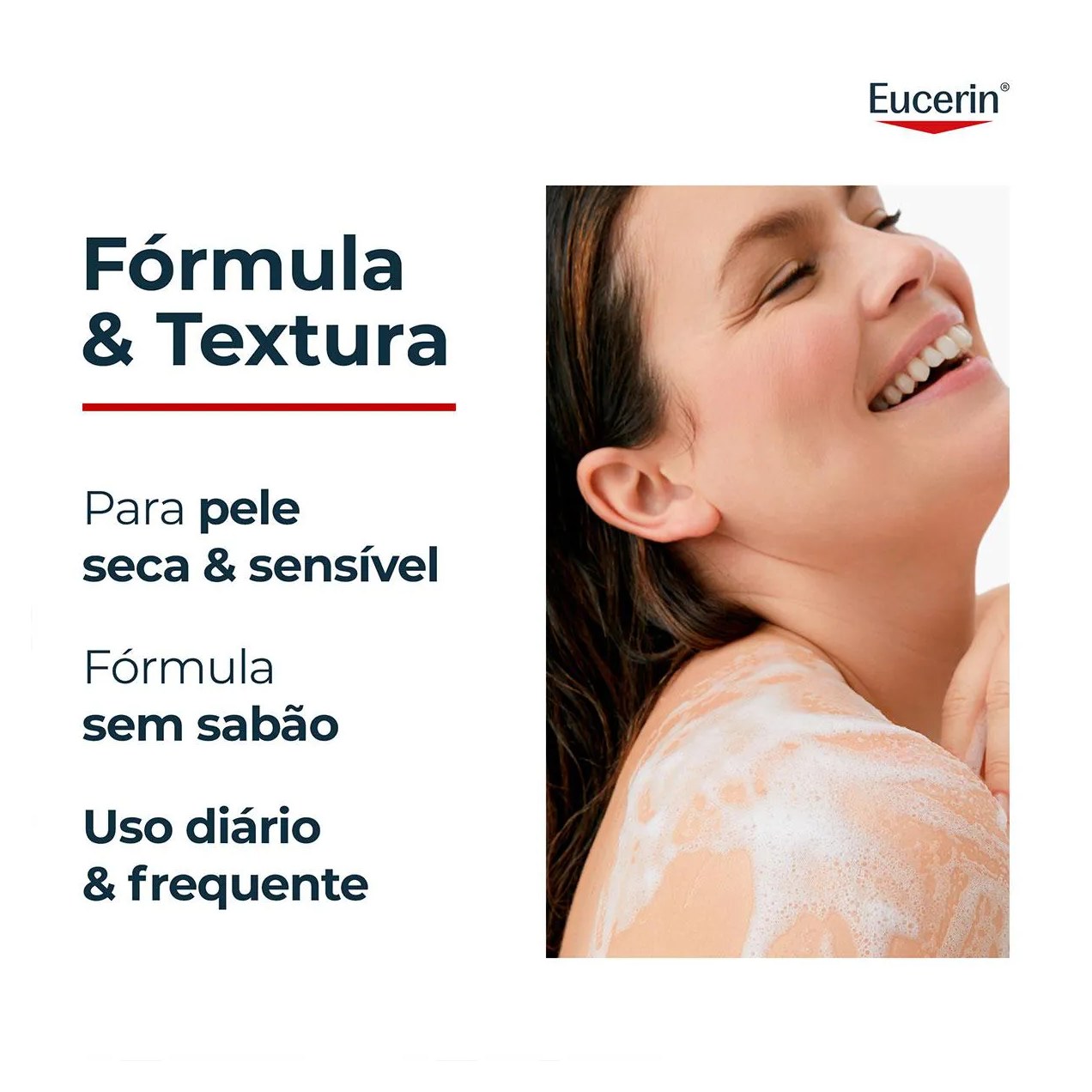 Gel de Limpeza Corporal Eucerin PH5 Pele Seca e Sensivel 400ml