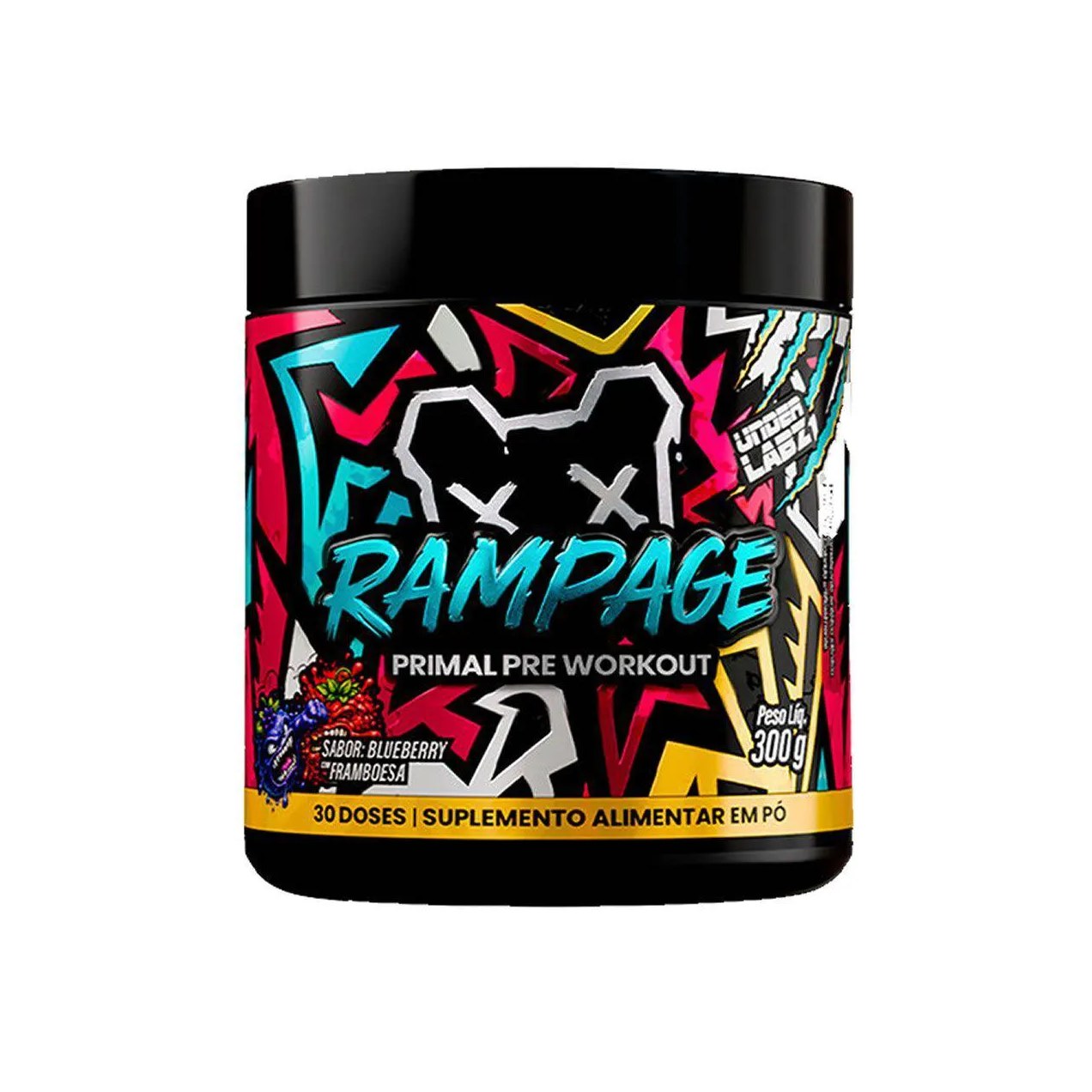 Rampage - 300G Blueberry com Framboesa - Under Labz
