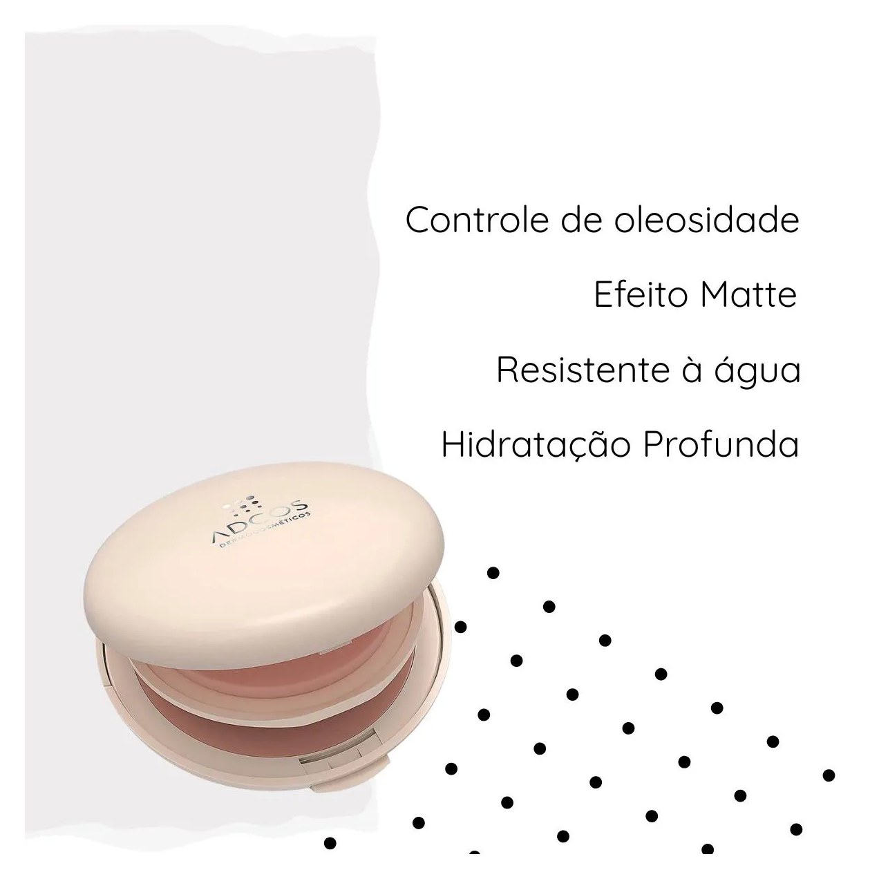 Adcos Pó Compacto 60Fps 3.0 Nude - 11G