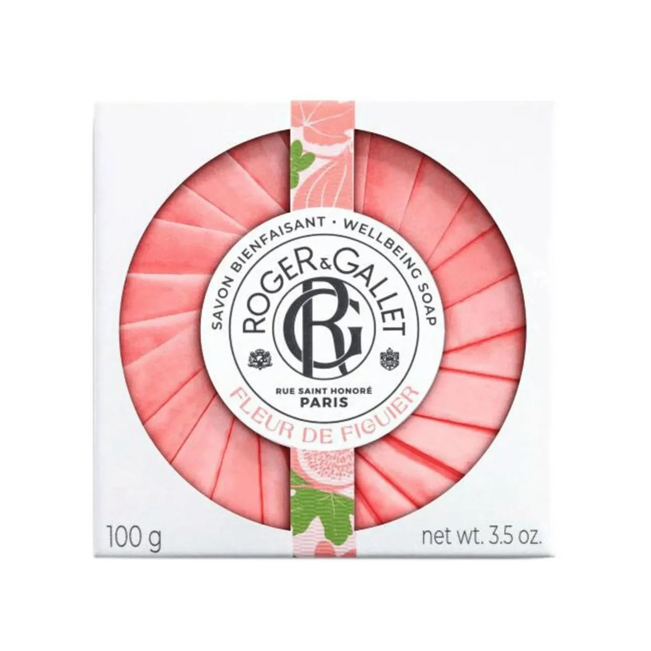 Roger & Gallet Fleur de Figuier Savon Bienf - Sabonete Perfumado - 100G