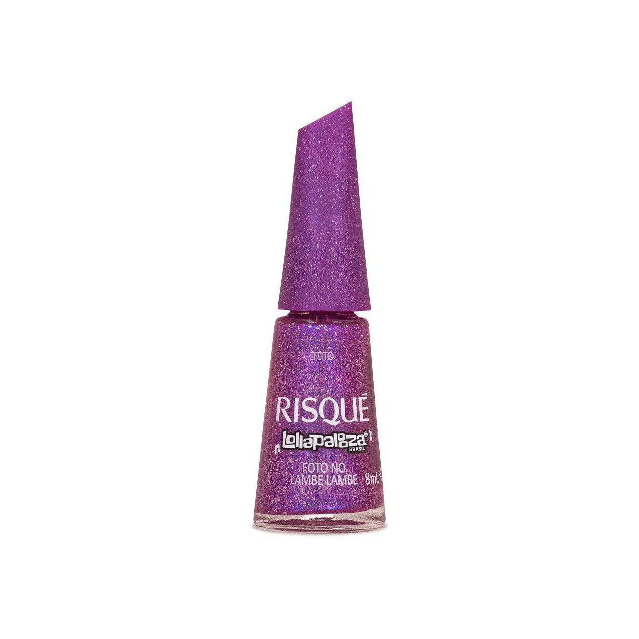 Esmalte Efeito Risqué Lollapalooza Foto no Lambe Lambe 8ml