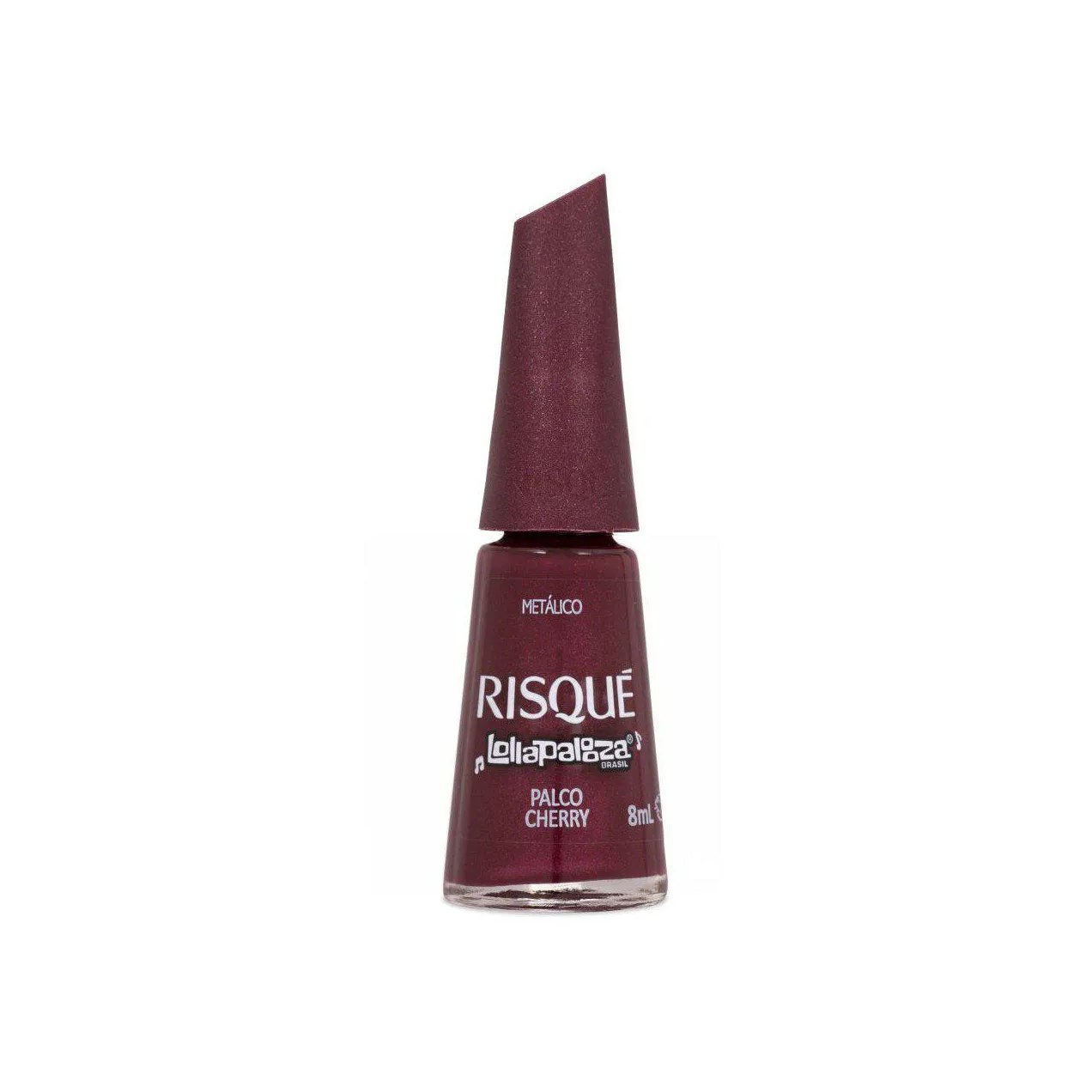 Esmalte Metálico Risqué Lollapalooza Palco Cherry 8ml
