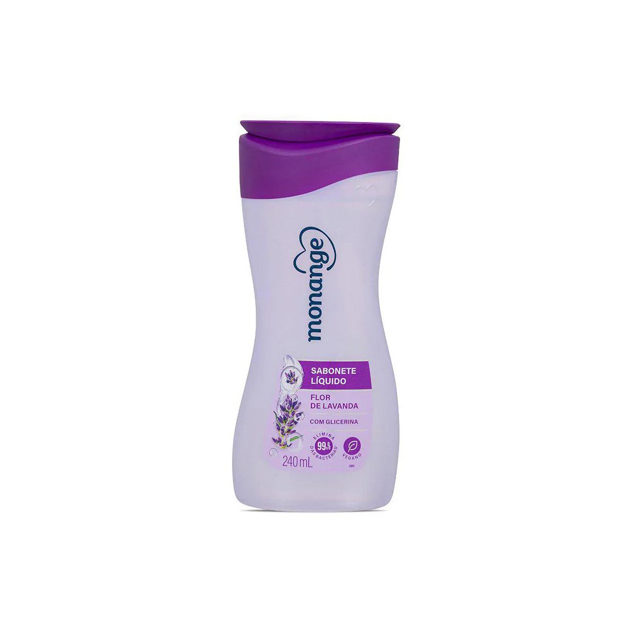 Sabonete Líquido Monange Flor de Lavanda com 240ml