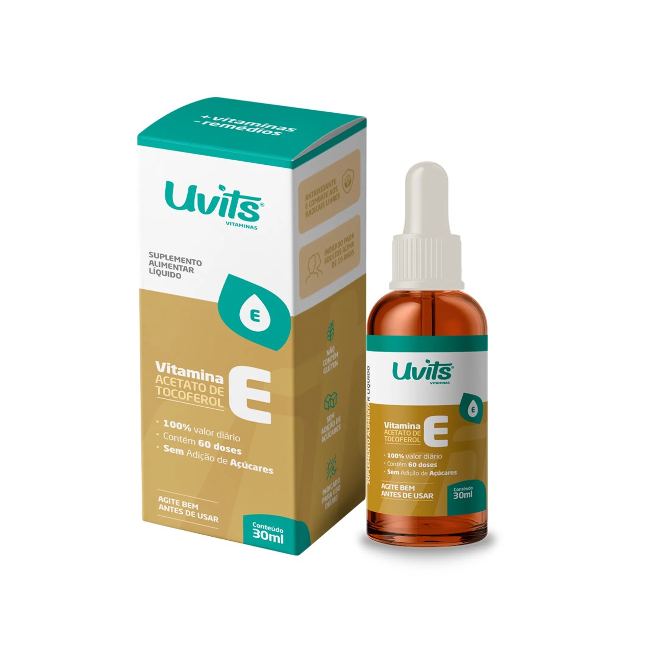 Vitamina E Liquida 30Ml Uvits
