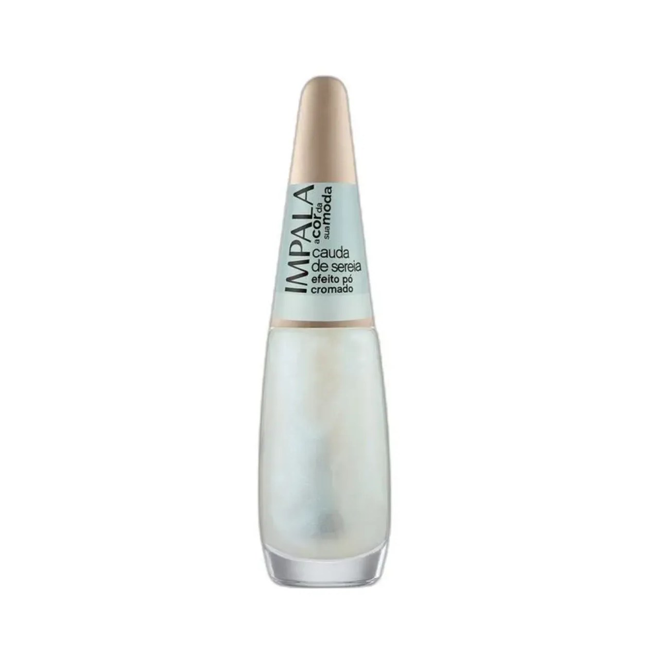 Esmalte Efeito Pó Cromado Impala a Cor da Sua Moda 7,5ml - Cauda de Sereia