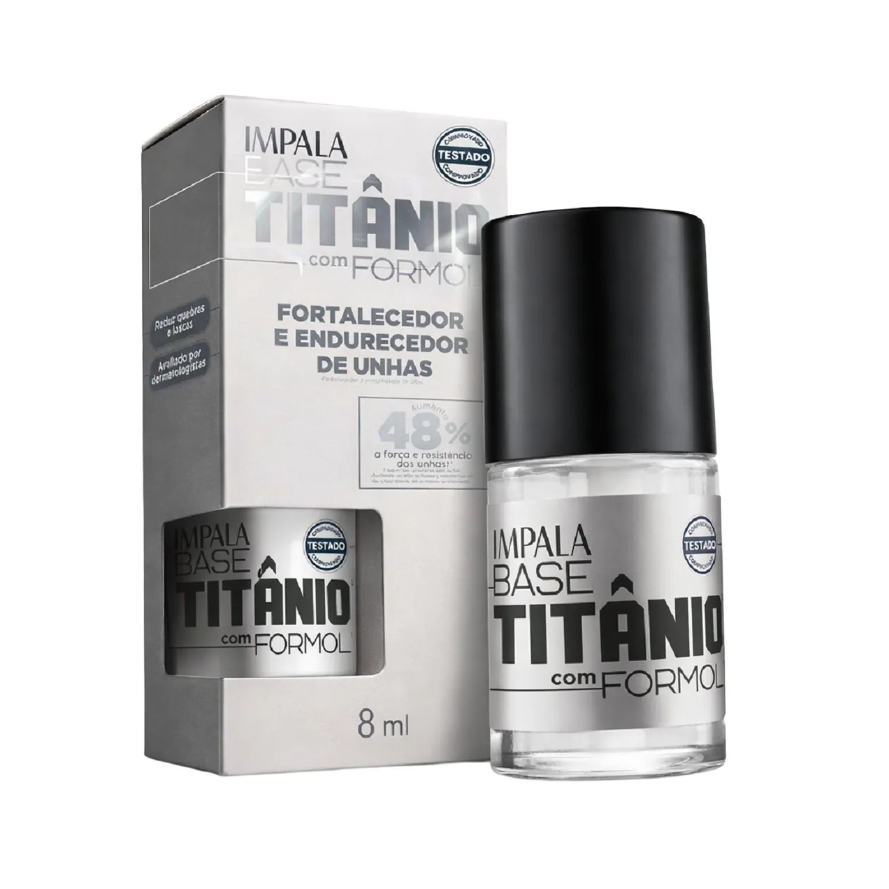 Base Fortalecedora Impala Titânio com Formol 8ml