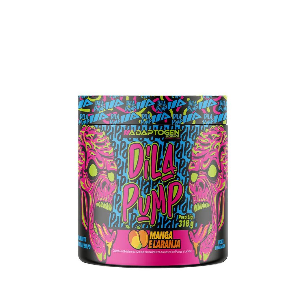 Dila Pump Adaptogen 318G Manga e Laranja
