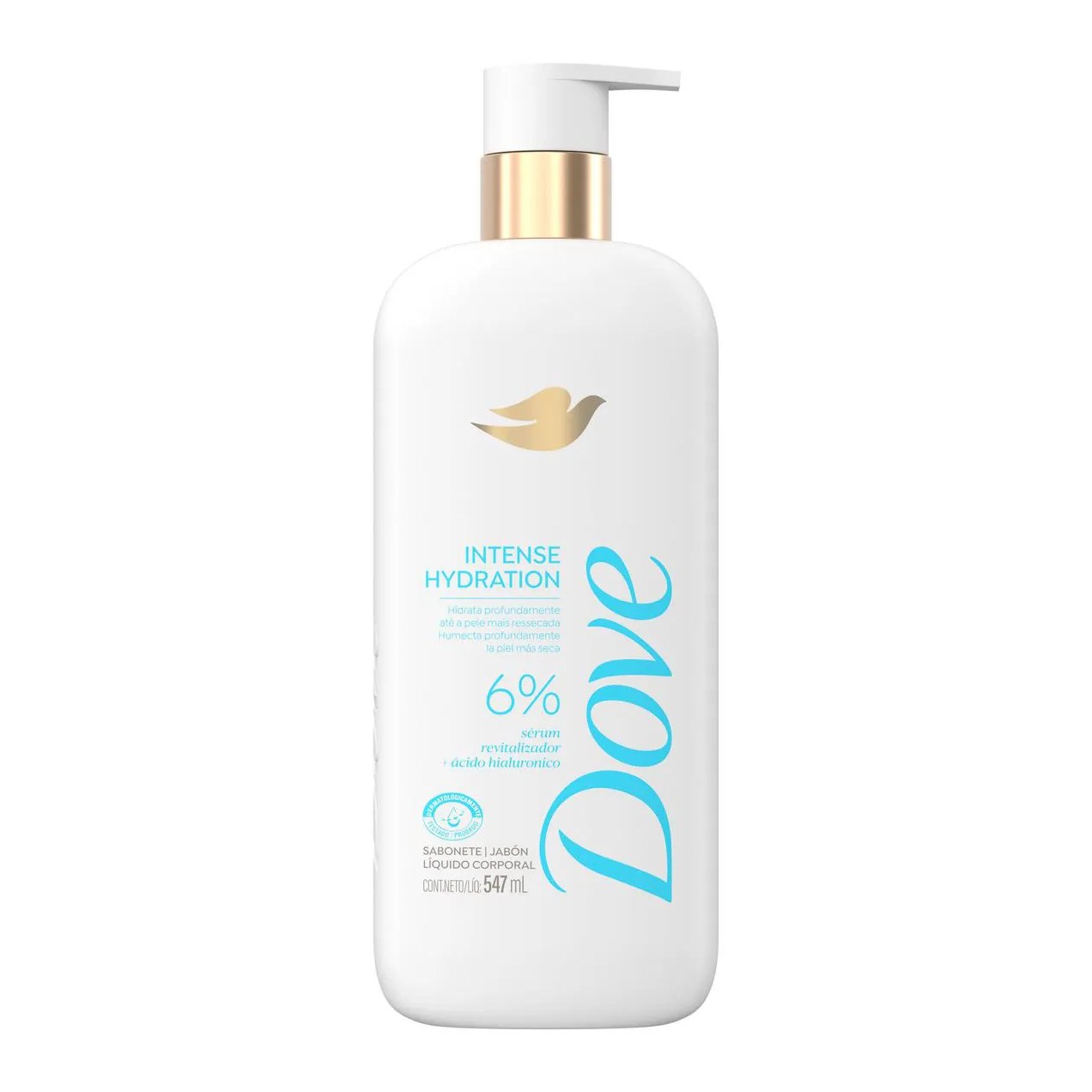 Sabonete Líquido Corporal Dove Intense Hydration 547ml