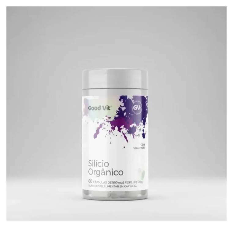 Silício Orgânico 500mg com 60 Cápsulas Good Vit