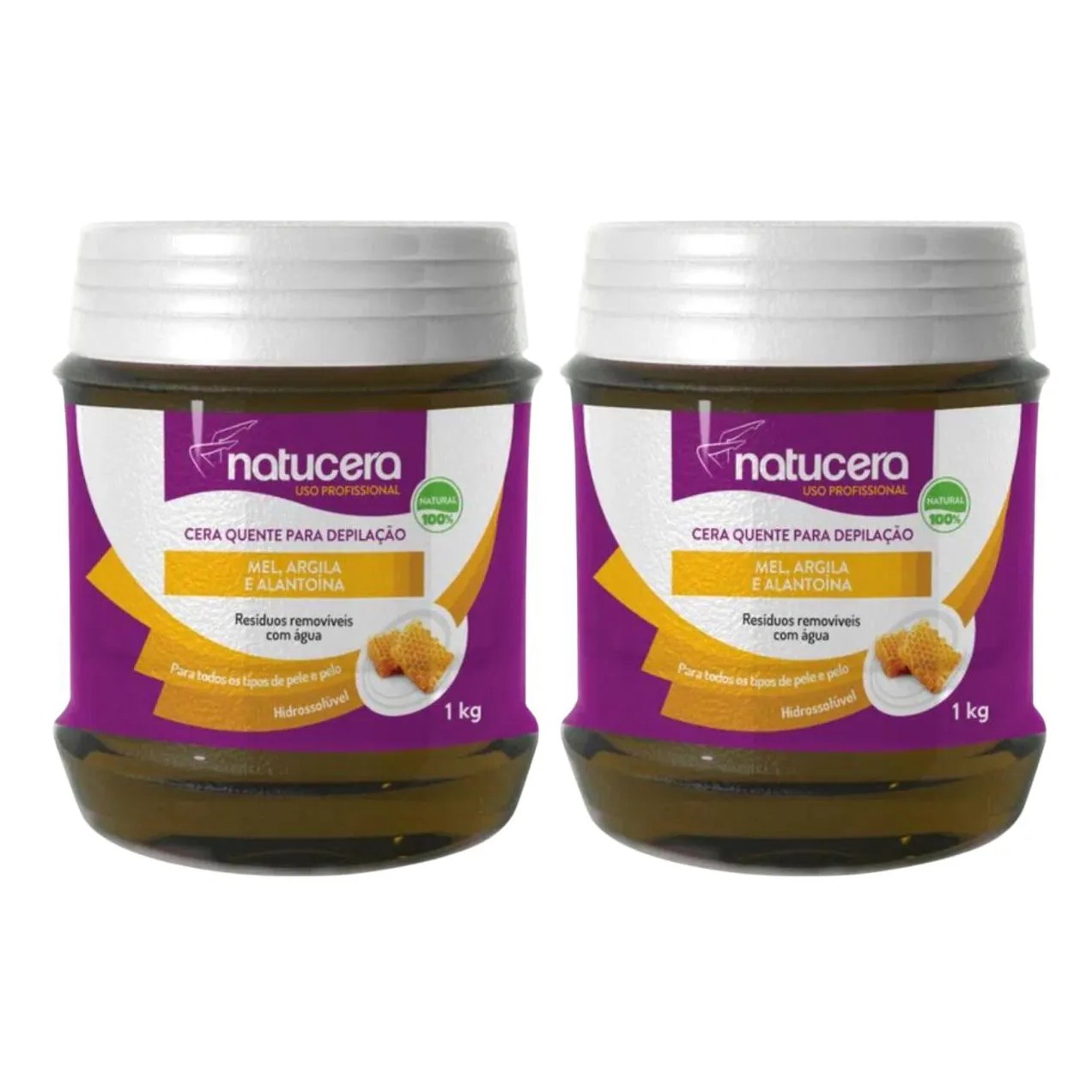 Kit C2 Cera Depilatória Corporal Quente Mel – Natucera
