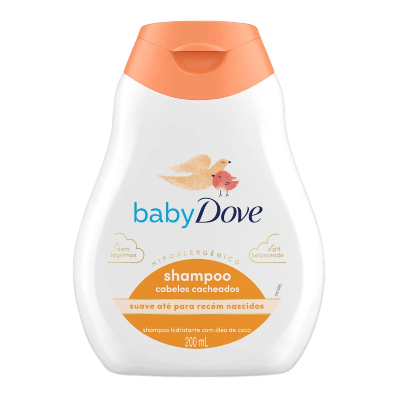 Shampoo Cabelos Cacheados Nutrição Definição 200ml Baby Dove