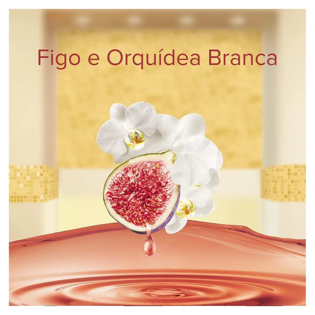 Sabonete Líquido Corporal Palmolive Luminous Oils Figo e Orquídeas Brancas Refil 200ml
