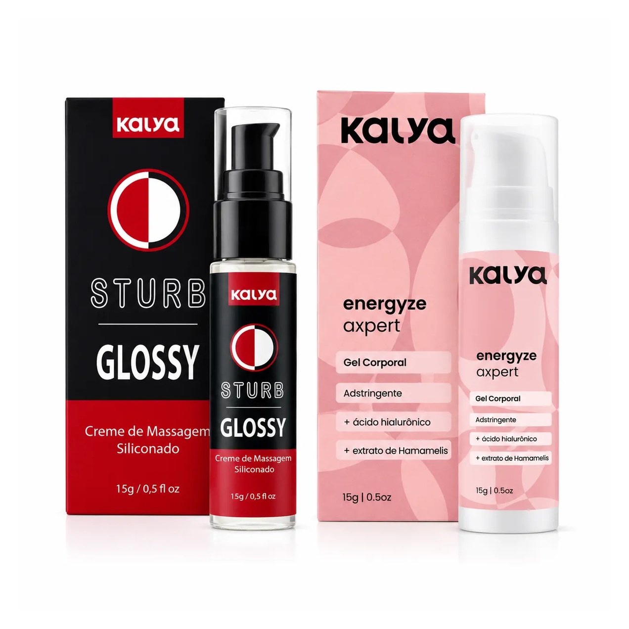 Kit Sturb Glossy e Gel Adstringente Com Ácido Hialurônico Energyze Axpert - Kalya