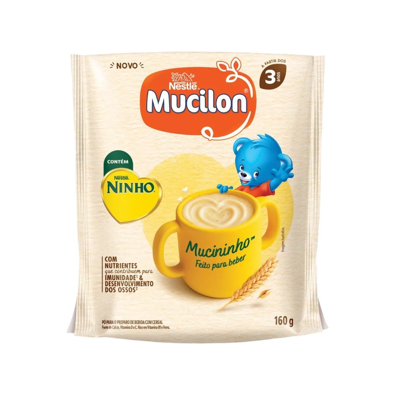 Cereal Infantil Mucilon Mucininho 160g