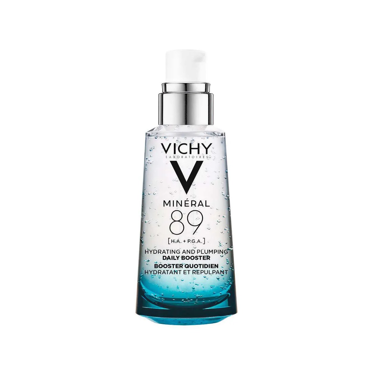 Sérum Fortalecedor Hidratante Facial Vichy Minéral 89 Daily Booster Ácido Hialurônico e Água Termal para Pele Fortalecida 50ml