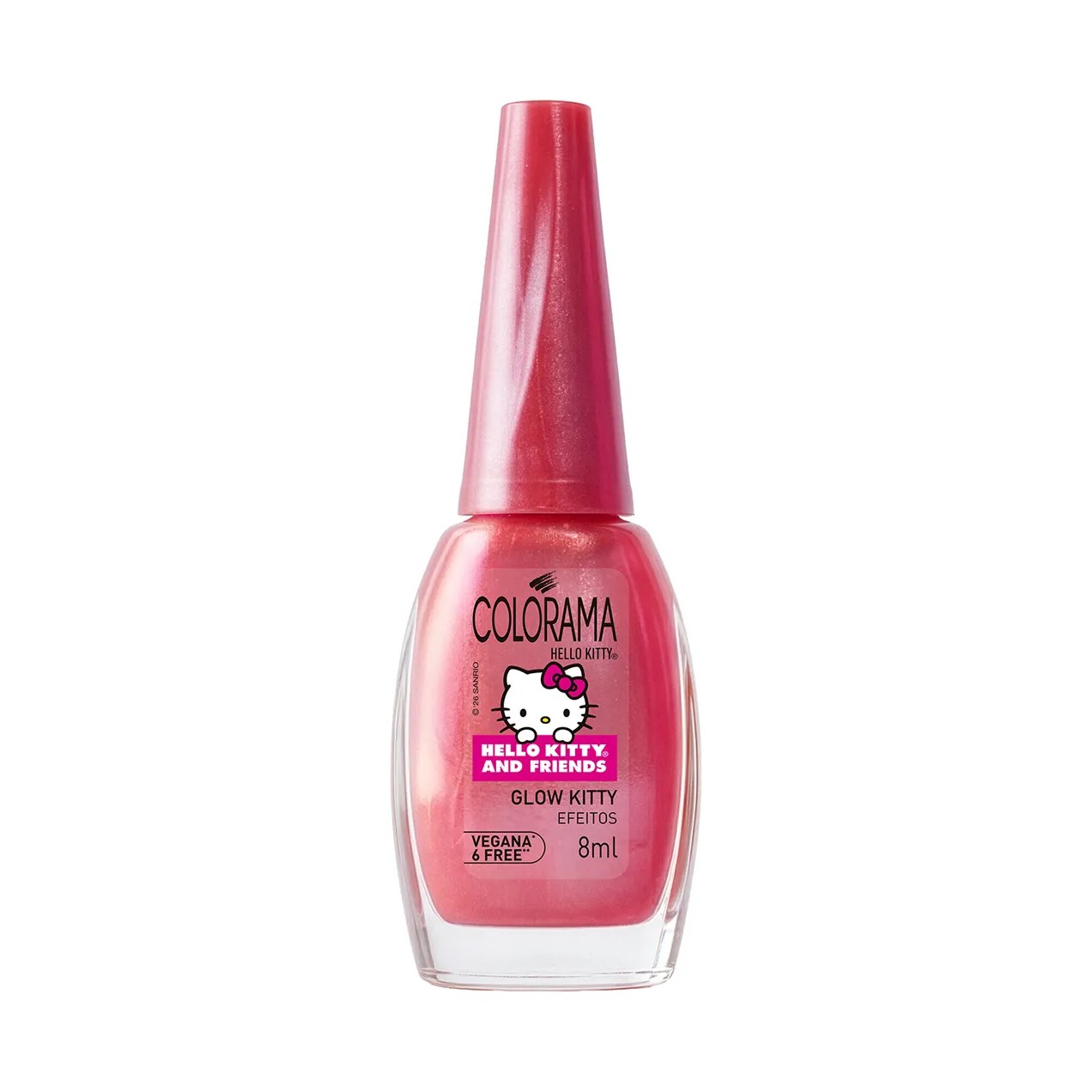Esmalte Colorama Hello Kitty and Friends 8ml - Glow Kitty