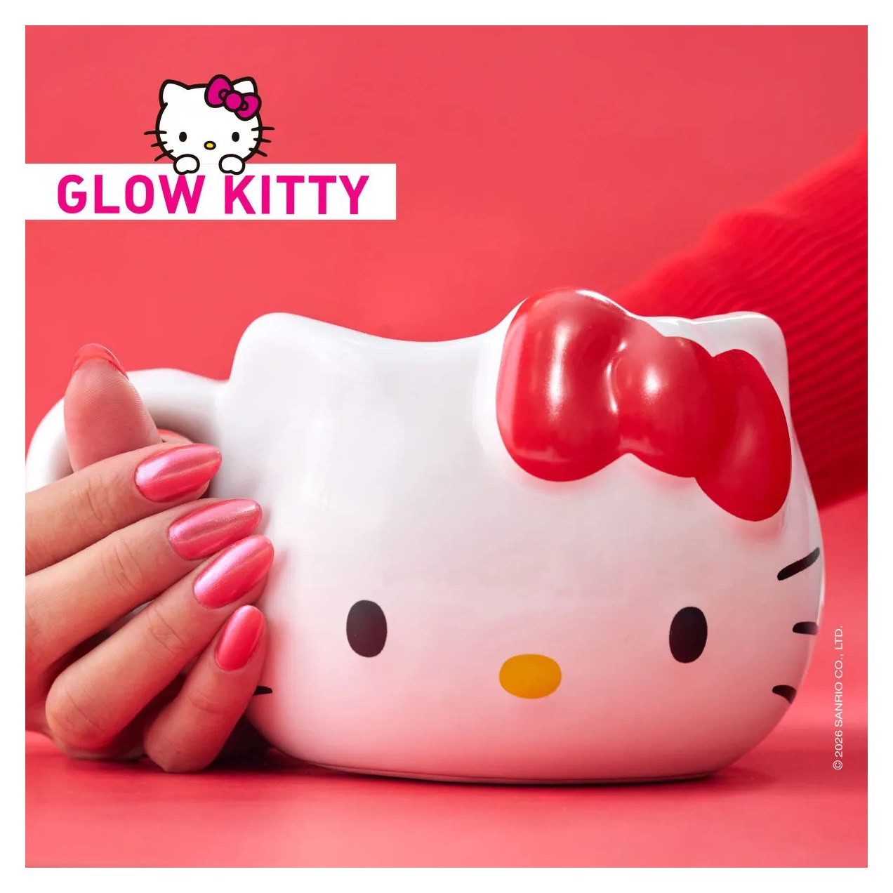 Esmalte Colorama Hello Kitty and Friends 8ml - Glow Kitty