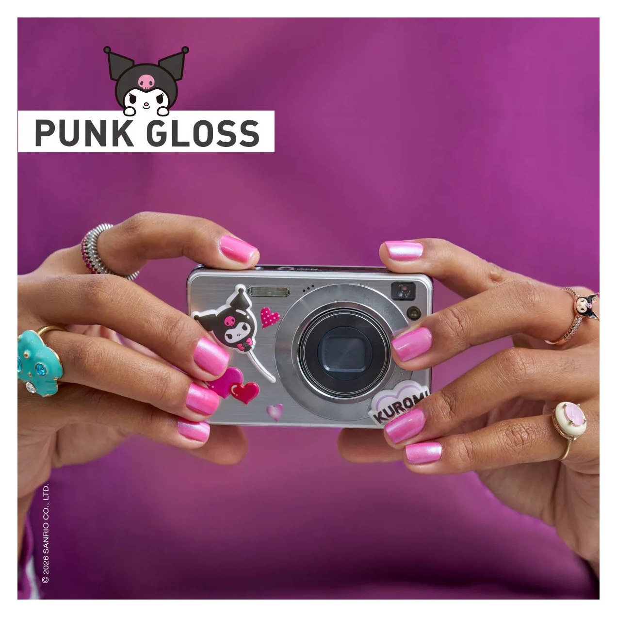 Esmalte Colorama Hello Kitty and Friends 8ml - Punk Gloss
