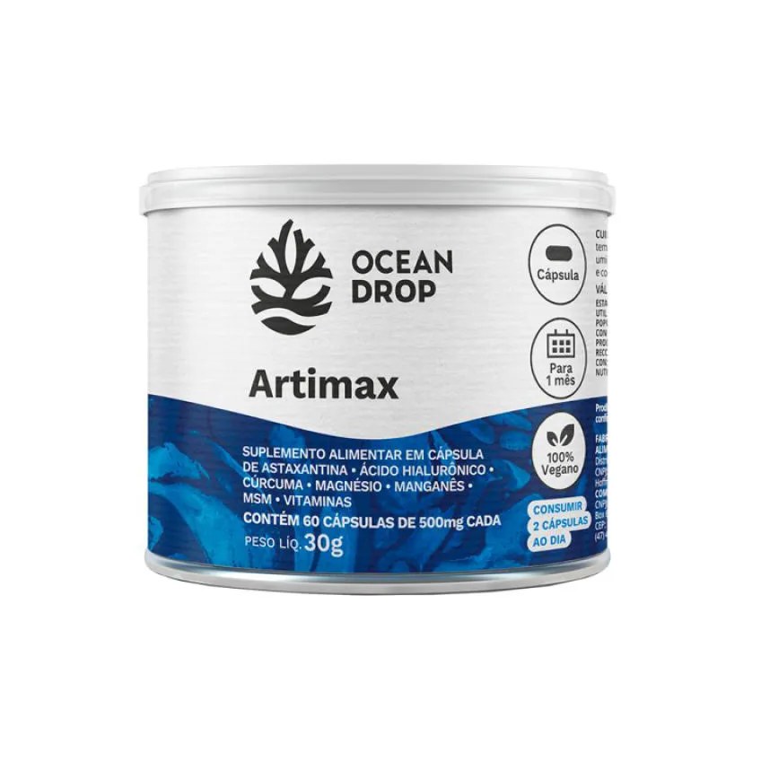 Artimax Suplemento para Articulações 60 Cápsulas Ocean Drop