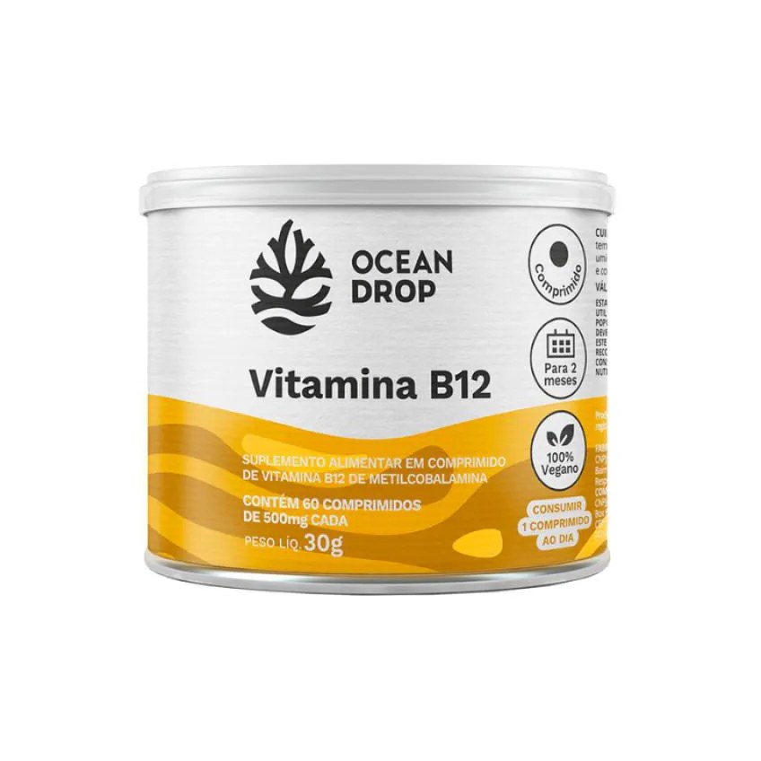 Vitamina B12 60 Comprimido Ocean Drop