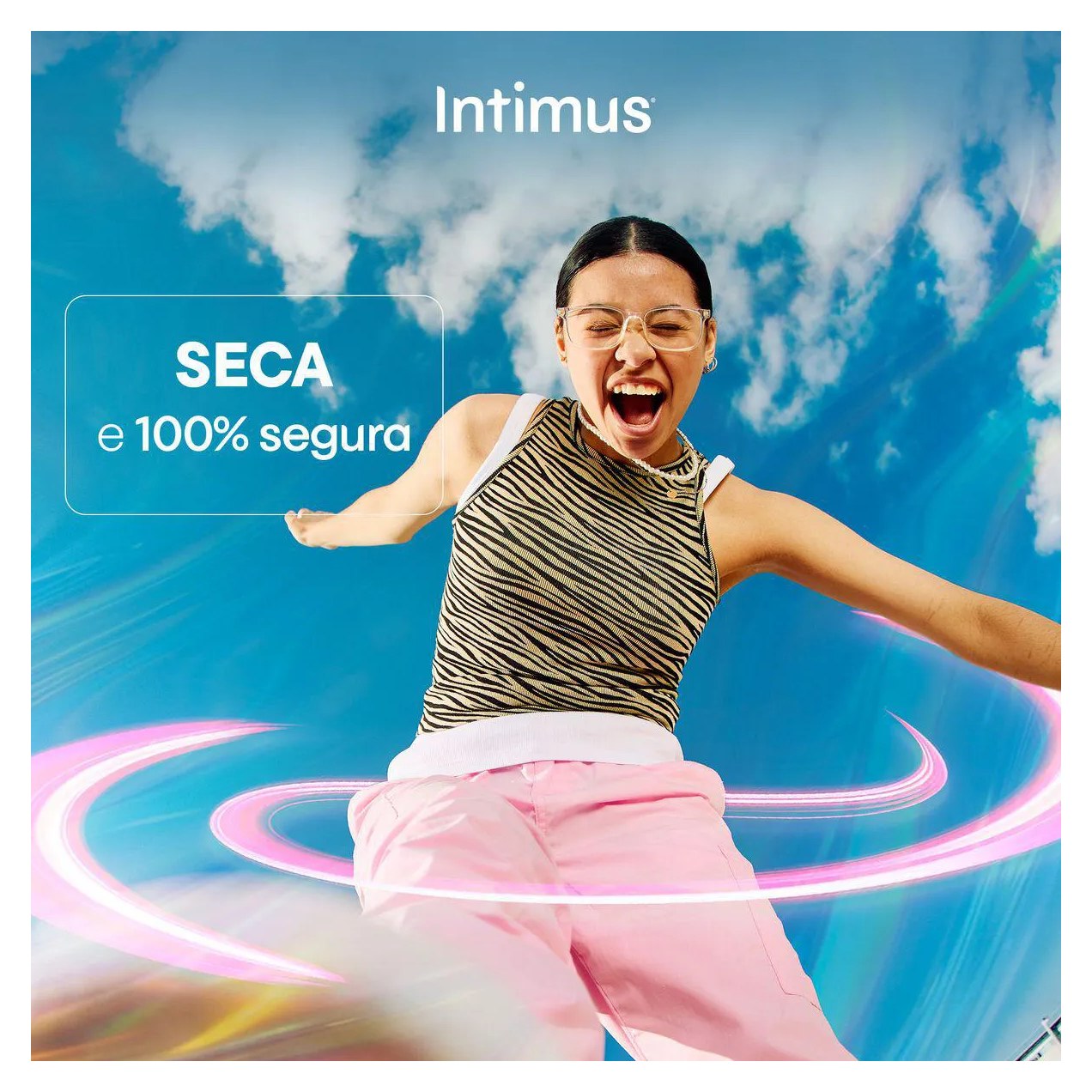 Absorvente Intimus Toda Protegida Cobertura Suave Sem Abas com 8 unidades