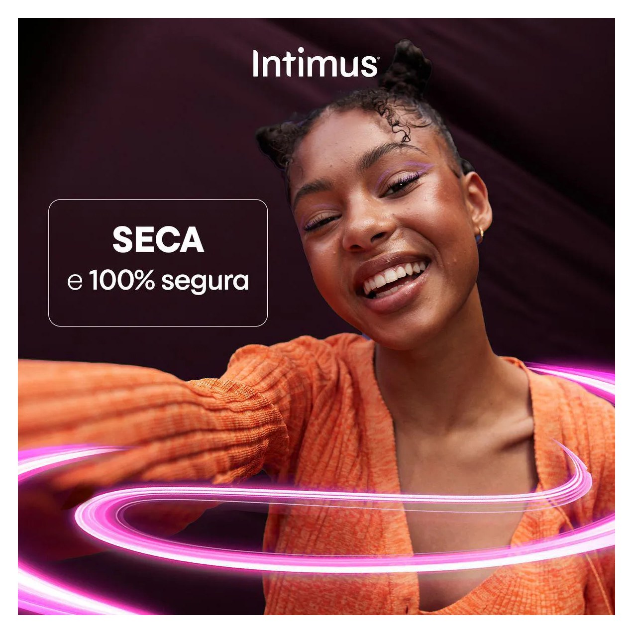 Absorvente Intimus Noturno Toda Protegida Cobertura Seca Com Abas 30 unidades