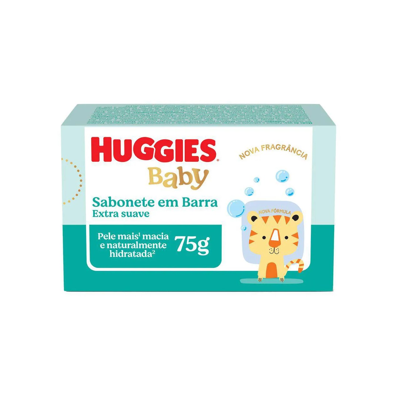 Sabonete em Barra Infantil Huggies Extra Suave 75g