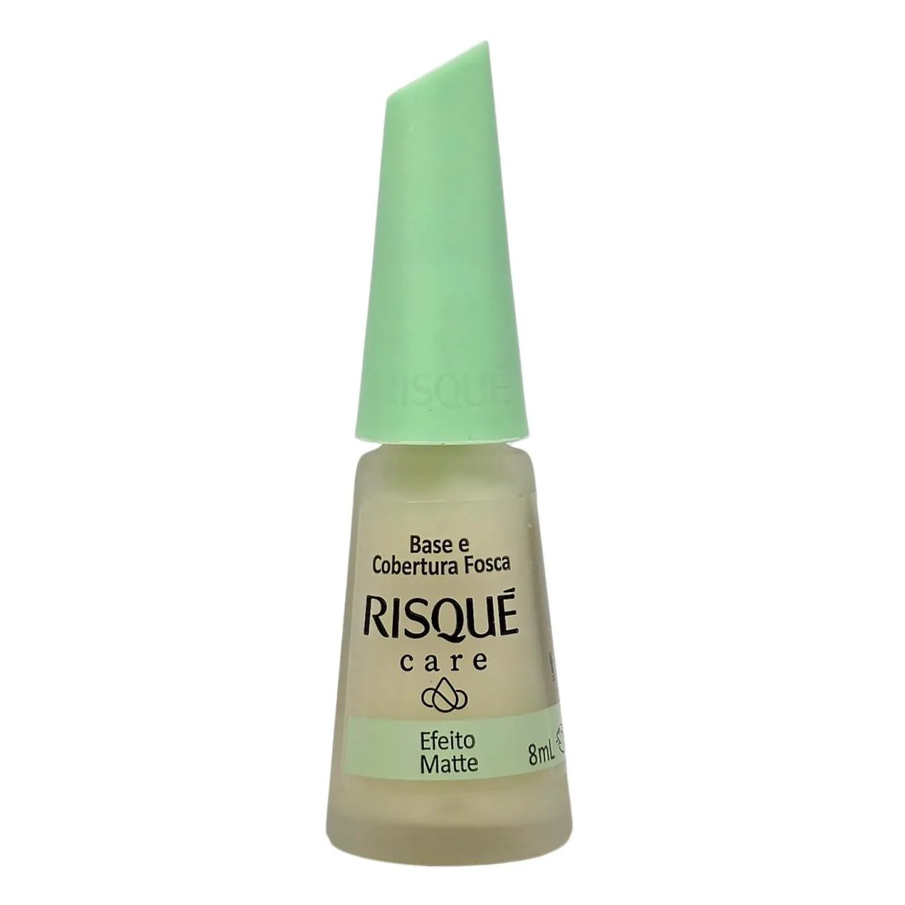 Base e Cobertura Fosca Efeito Matte Risque Care 8ml