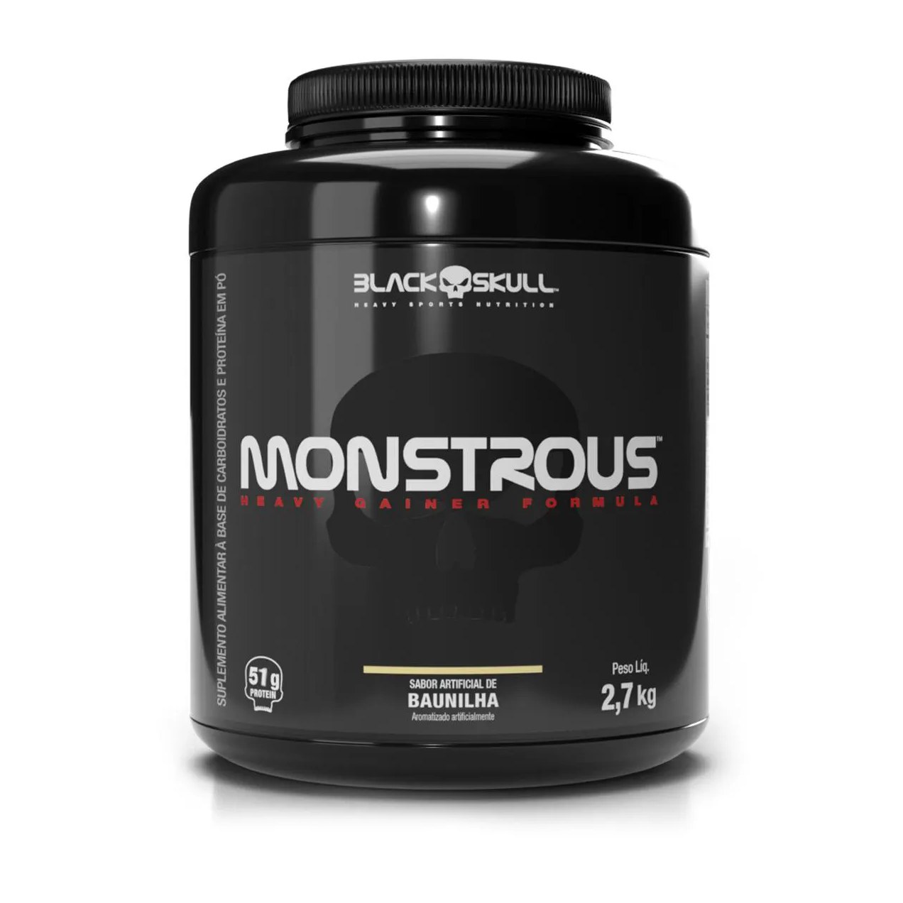 Hipercalórico Monstrous - 6lb - 2,7kg Baunilha