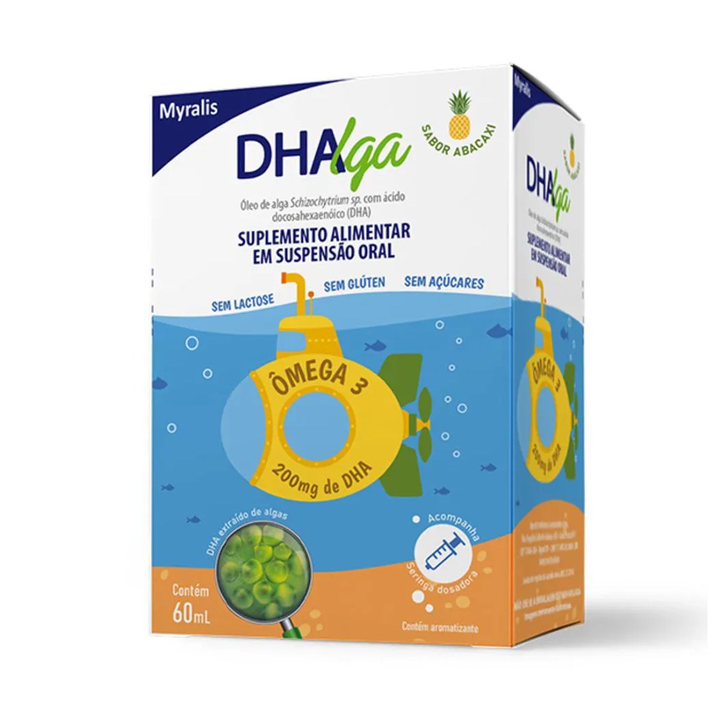 Dhalga Suspensao Oral Abacaxi 60ml