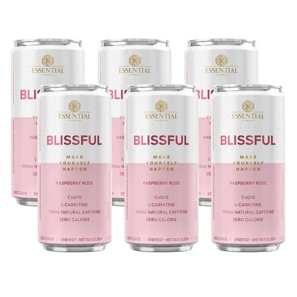 Blissful Pack (6 Latas X 269ml) - Sabor: Raspberry Rose