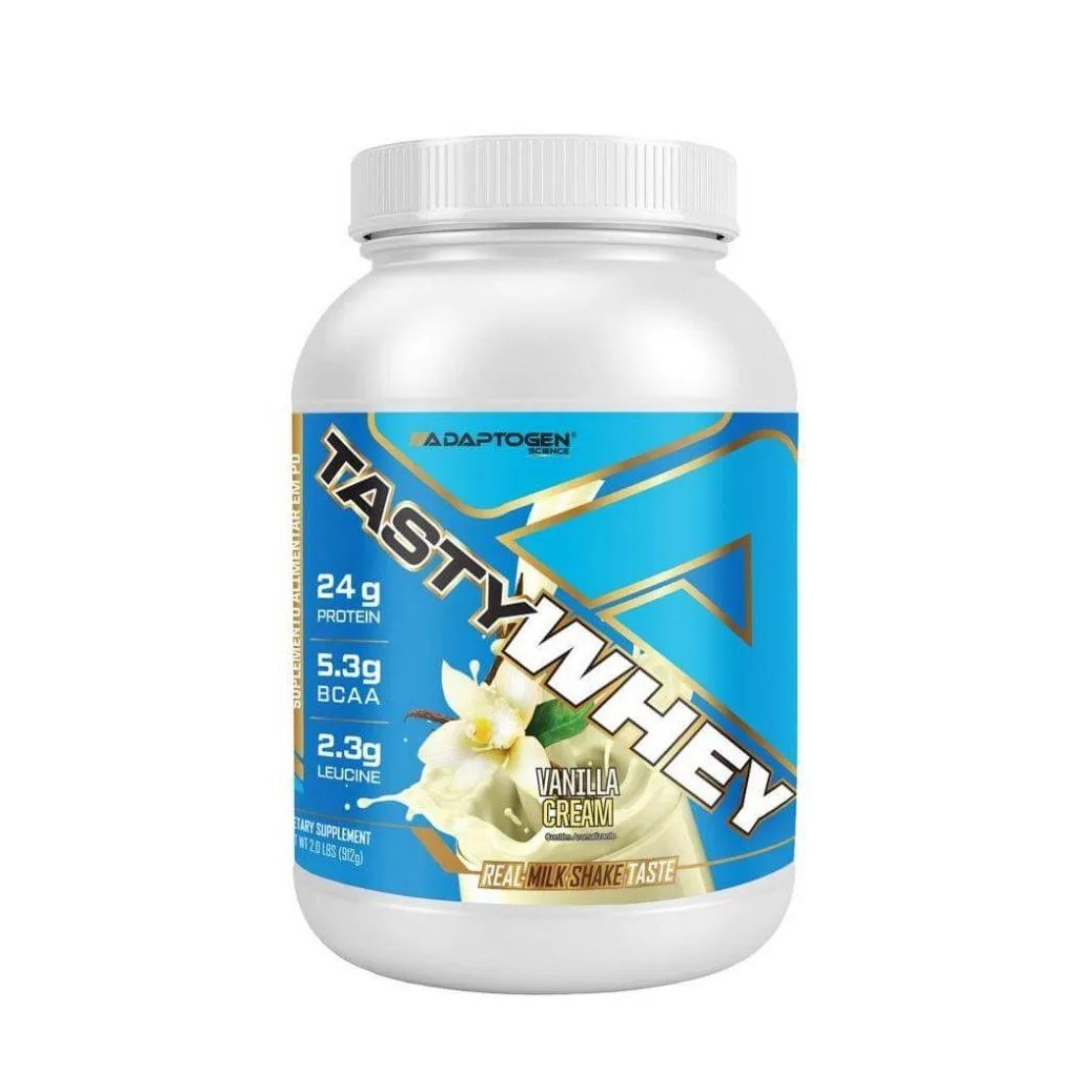 Tasty Whey (900g) - Sabor: Vanilla Cream.