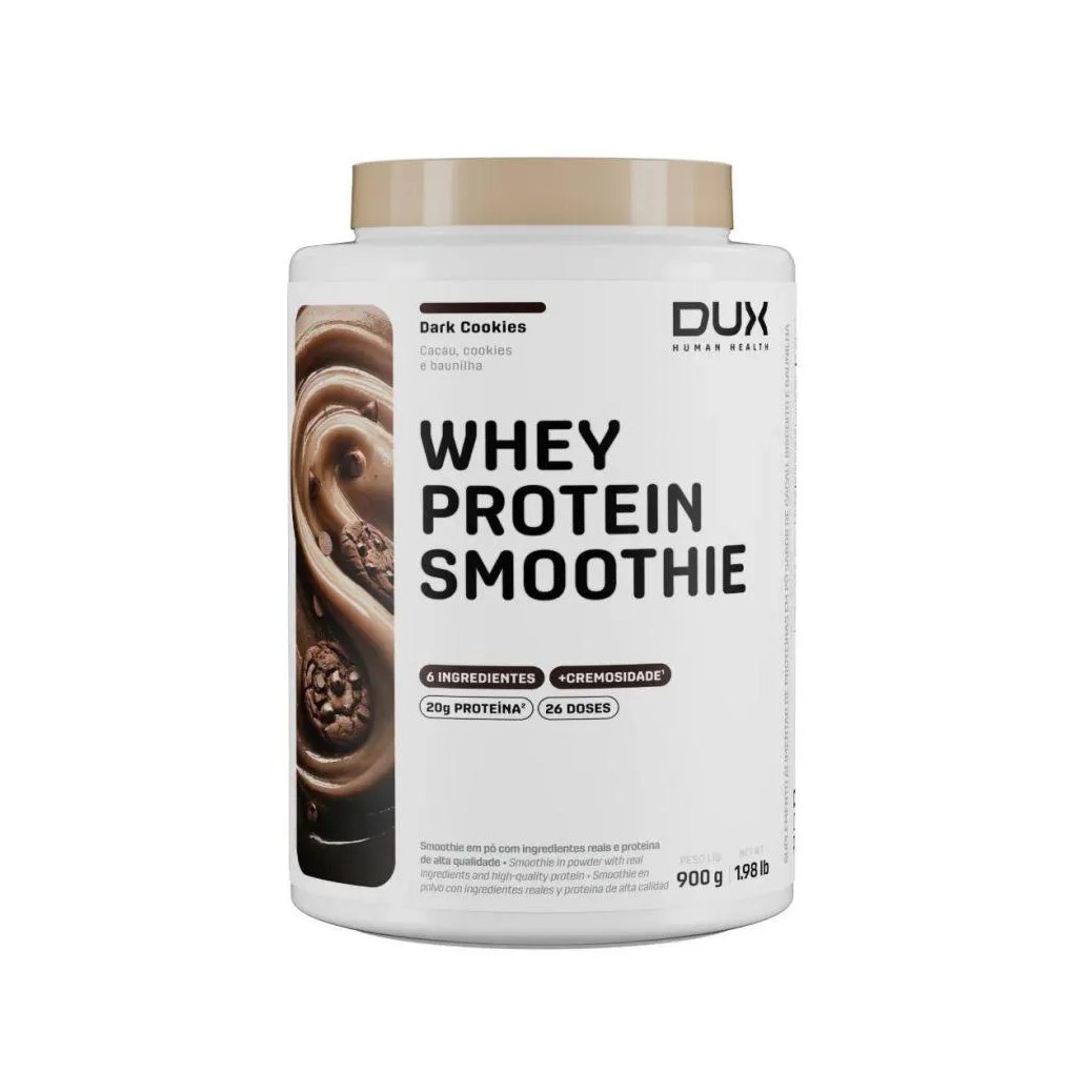 Whey Protein Smoothie (900g) - Sabor: Dark Cookies