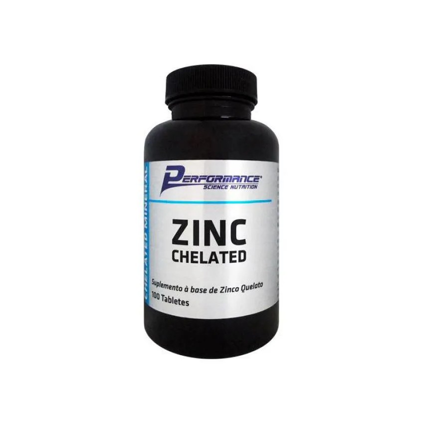 Zinc Chelated (100 Tabs) - Padrão: Único