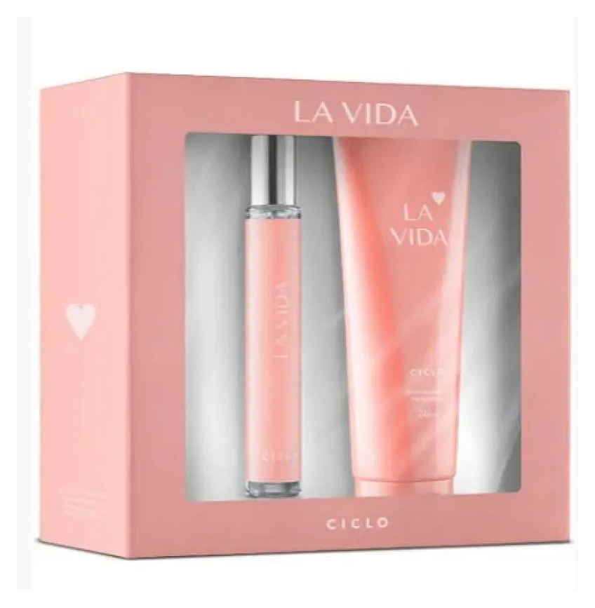 Estojo La Vida (deo Col 30ml+ Hidrat)