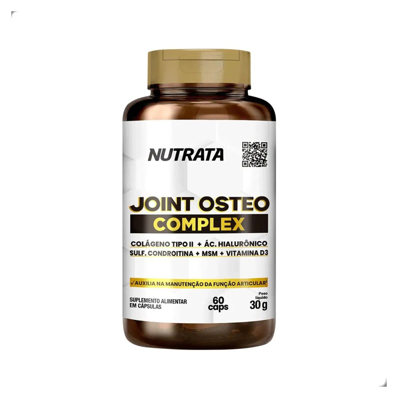 Joint Osteo Complex Colageno Tipo 2 Articulação 60 Capsulas Nutrata Natural