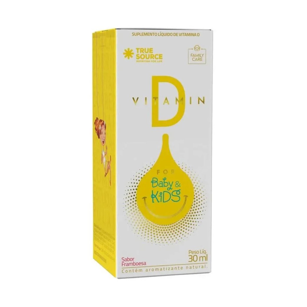 Vitamin D For Baby e Kids (30ml) - Framboesa