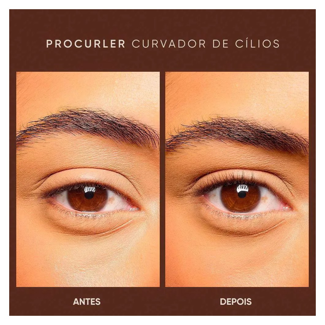 Curvador de Cílios Mascavo Pro Curler - Marrom 1 unidade