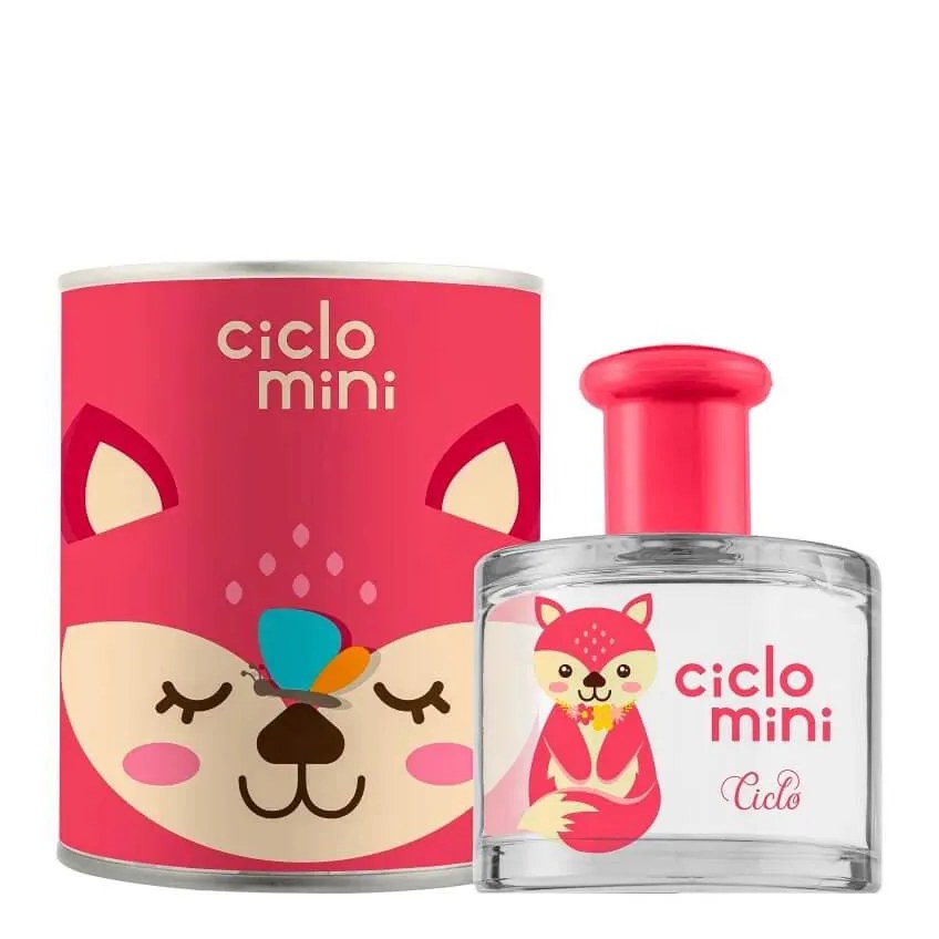 Perfume Infantil Ciclo Mini Raposete Ciclo Cosméticos 100ml