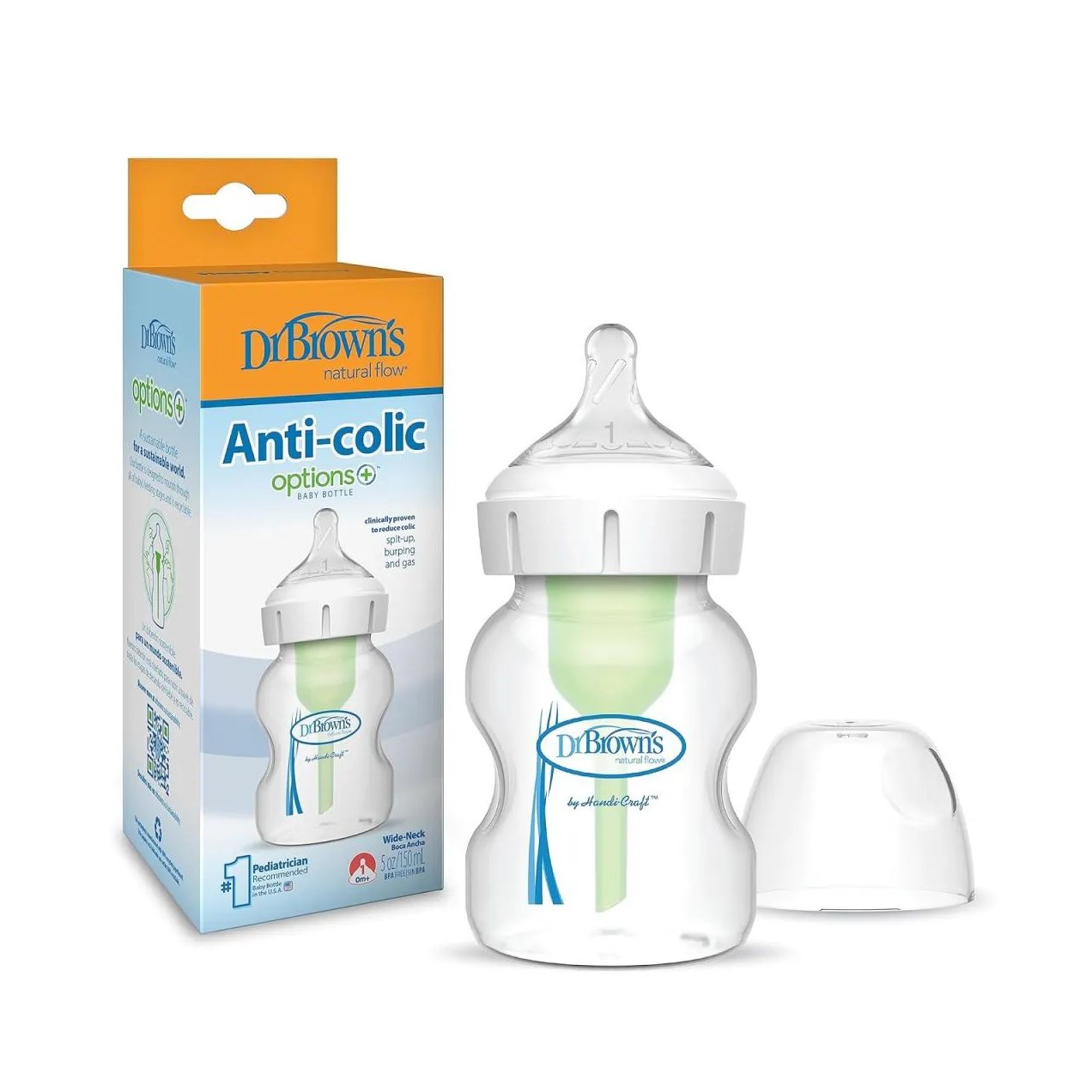 Mamadeira Dr Brown'S Anti-Colic Options+ 150ml Importada