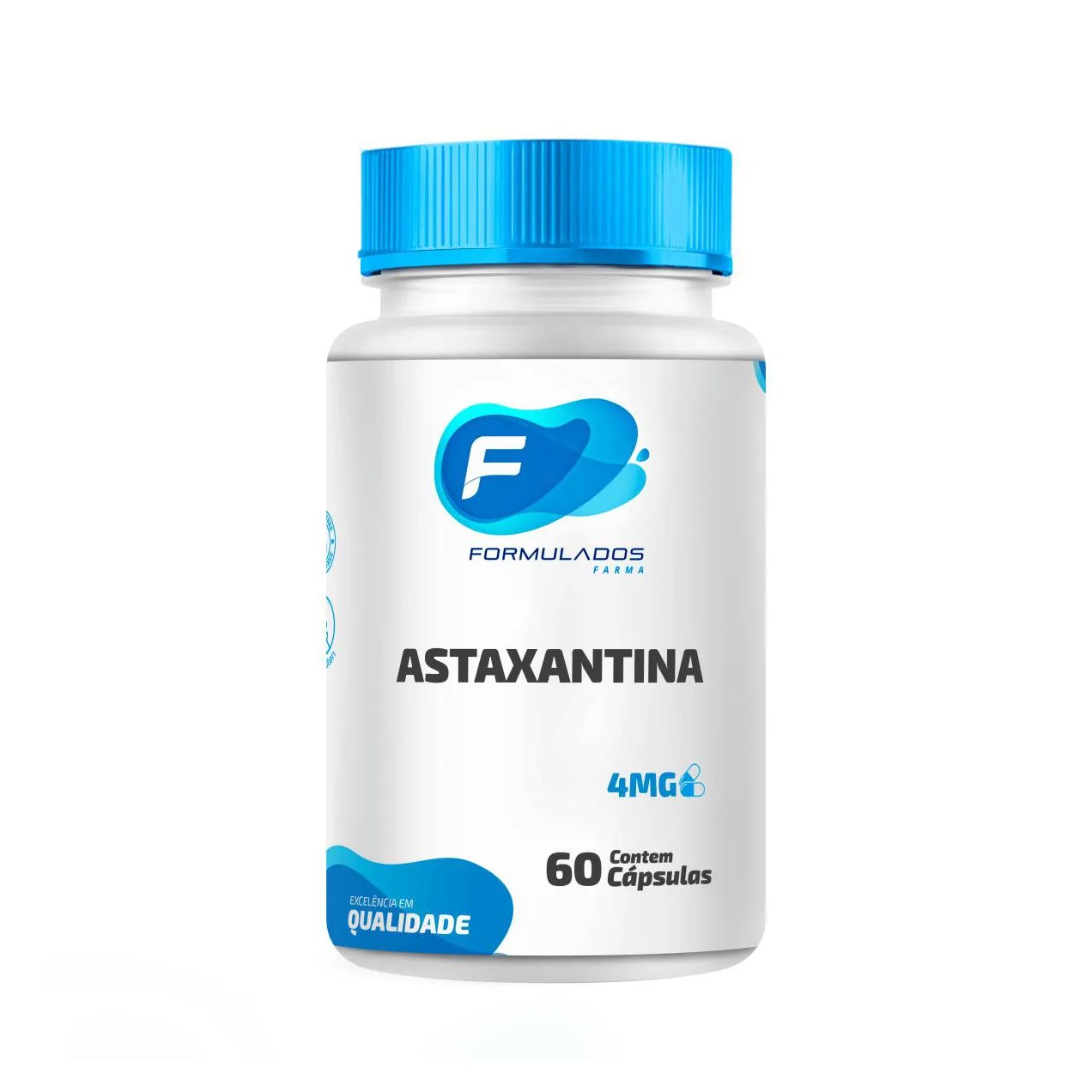 Astaxantina 4mg 60 cápsulas - Formulados Farma
